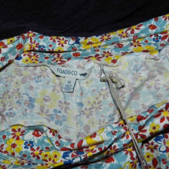 Toad & Co. Chaka Floral Spring Summer Pull on Shorts NWT🆕📦🏃💨⚡ - Picture 4 of 7